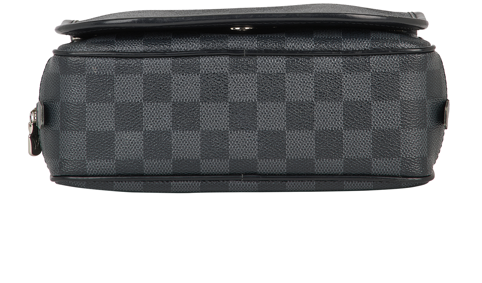 Hanging Toiletry Pouch, &pound;420, Handbags, Grey, Canvas, Top view